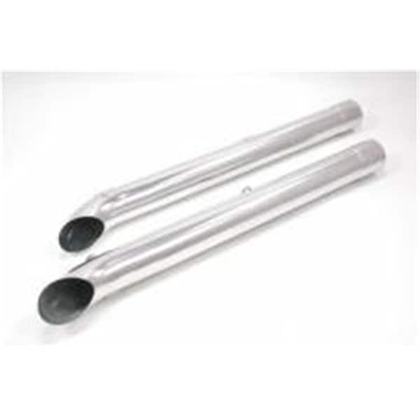 Bromas D930 4.0 x 46.0 in. Steel Exhaust Side Tubes for Chevrolet - Ceramic Coated - Set of 2 BR3614843 - main